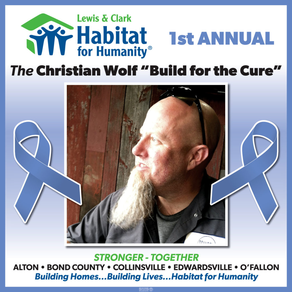 The Christian Wolf "Build for the Cure"